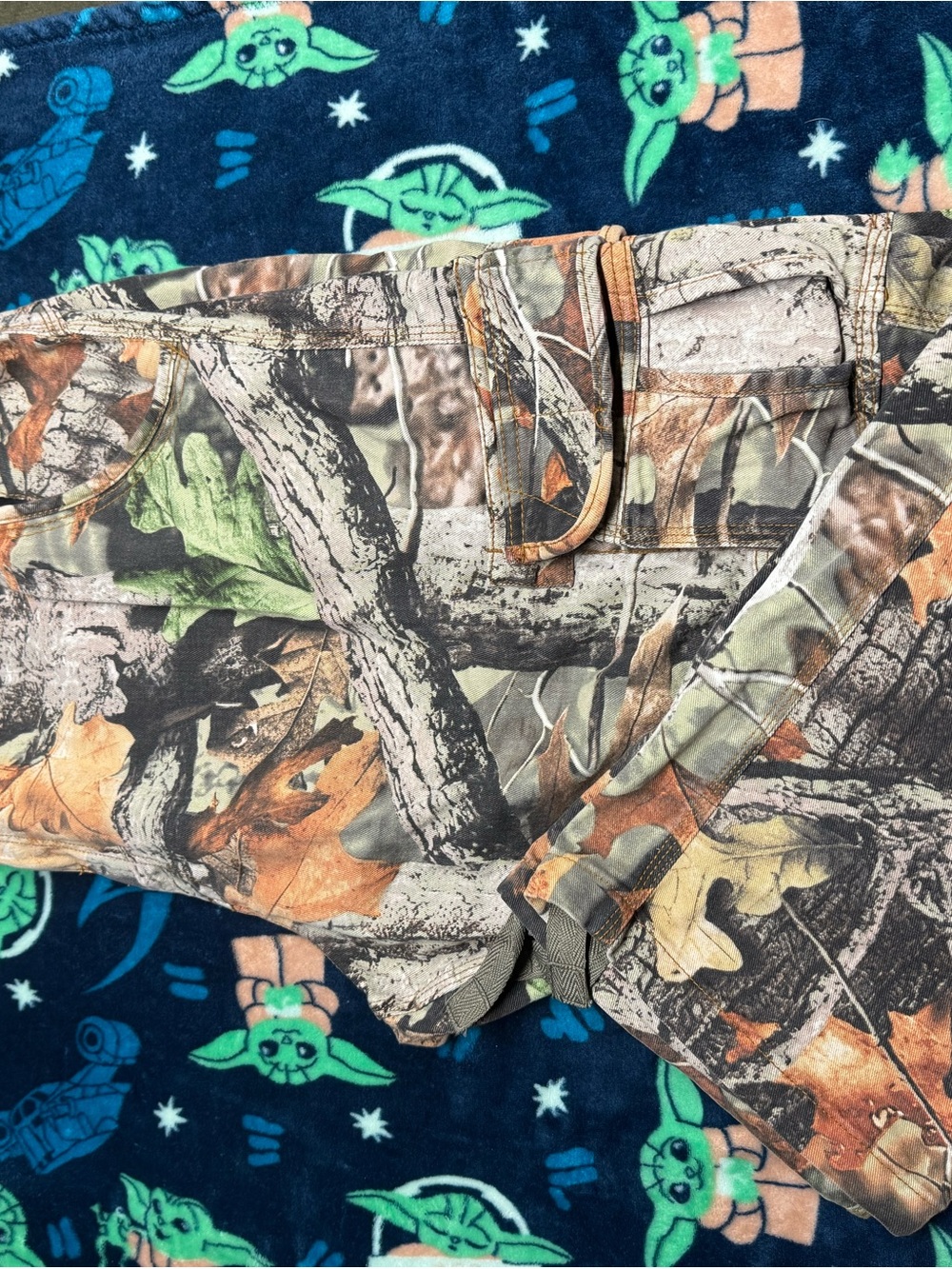 Jordan Craig Men's Realtree-Style Cargo Pants - Brown/Green/Tan Camo